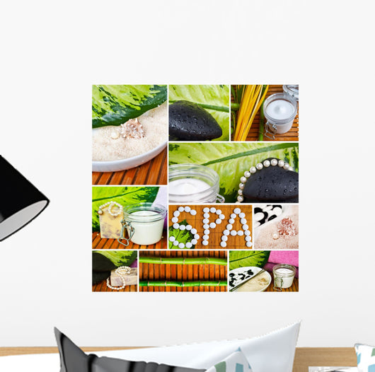 Spa Collage Beautiful Conceptual