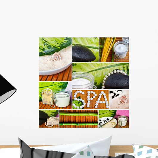 Spa Collage Beautiful Conceptual