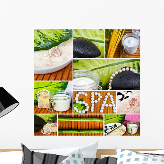 Spa Collage Beautiful Conceptual