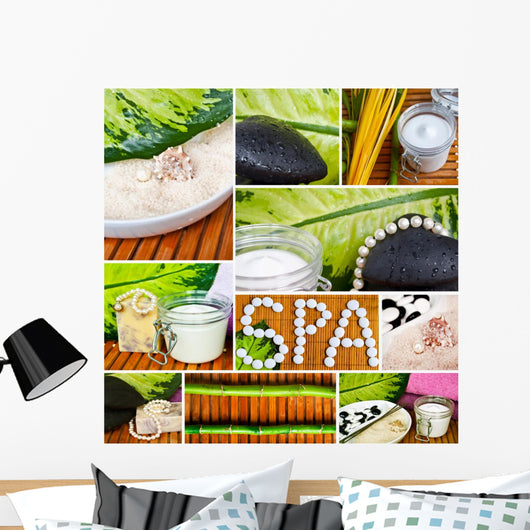 Spa Collage Beautiful Conceptual