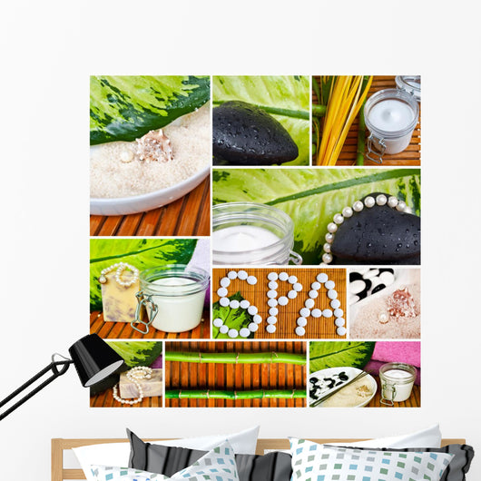 Spa Collage Beautiful Conceptual