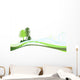 Sapins Hiver Wall Mural