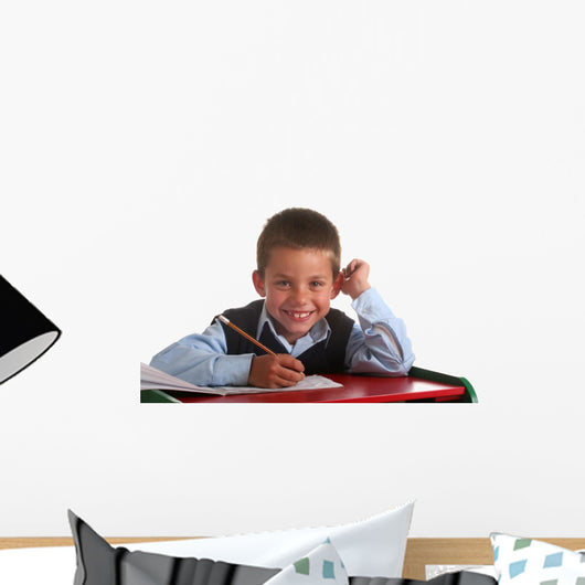 Elementary / Primary School boy Wall Decal