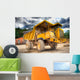 Big truck at construction yard Wall Mural