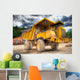 Big truck at construction yard Wall Mural