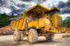 Big truck at construction yard Wall Mural