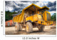 Big truck at construction yard Wall Mural