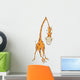 Cheerful giraffe. Cartoon Wall Decal