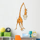 Cheerful giraffe. Cartoon Wall Decal