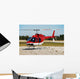 Bell 206 light helicopter Wall Mural
