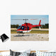 Bell 206 light helicopter Wall Mural