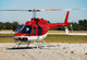 Bell 206 light helicopter Wall Mural