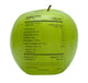 Green Apple With Nutrition Facts Wall Decal
