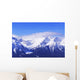 Snowy mountains Wall Mural
