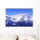 Snowy mountains Wall Mural