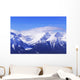 Snowy mountains Wall Mural