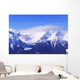 Snowy mountains Wall Mural