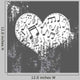 Heart Grunge With Music Inside Wall Mural