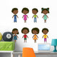 Happy African-american Kids