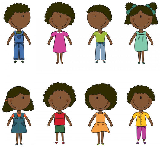 Happy African-american Kids