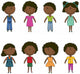 Happy African-american Kids
