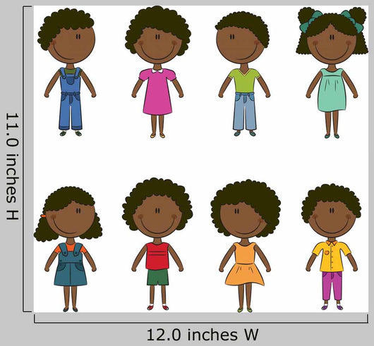 Happy African-american Kids
