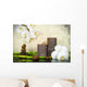 White Orchid with Bamboo