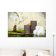 White Orchid with Bamboo