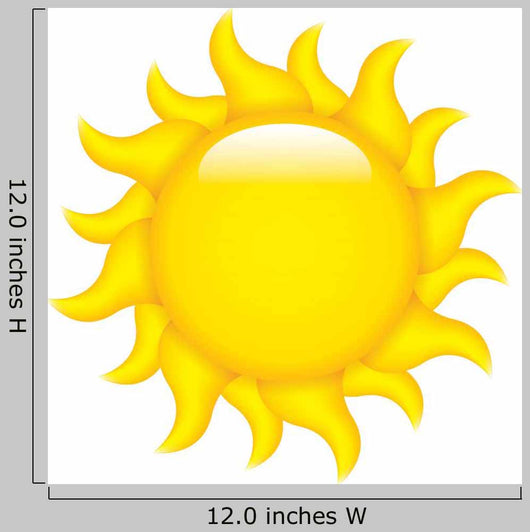 Sun Wall Decal