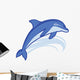 Dolphin Mascot Wall Mural