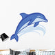 Dolphin Mascot Wall Mural