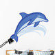 Dolphin Mascot Wall Mural
