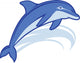 Dolphin Mascot Wall Mural