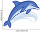 Dolphin Mascot Wall Mural