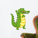 Crocodile cartoon Wall Decal