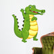 Crocodile cartoon Wall Decal
