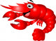 Prawn cartoon Wall Decal