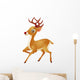 Deer cartoon isolated Wall Decal