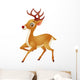 Deer cartoon isolated Wall Decal