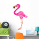 Flamingo Cartoon Wall Mural