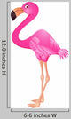 Flamingo Cartoon Wall Mural