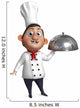 cartoon chef Wall Decal