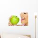 Woman Eating Apple