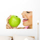 Woman Eating Apple