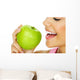 Woman Eating Apple