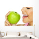 Woman Eating Apple