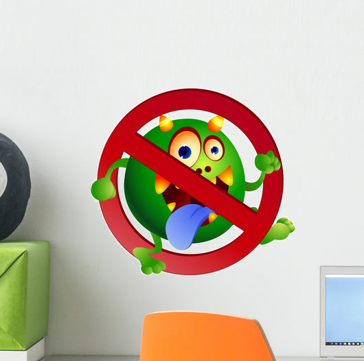 Anti virus Wall Decal