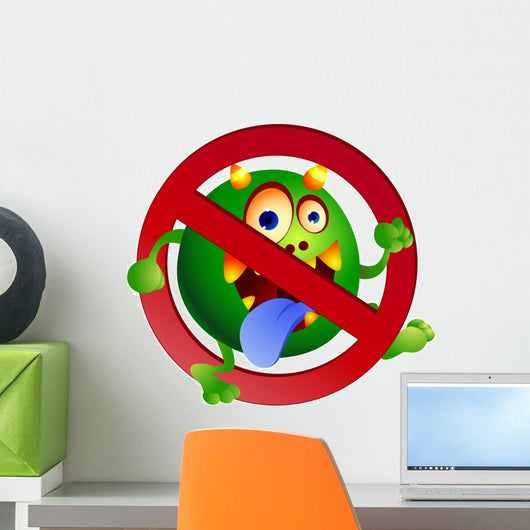 Anti virus Wall Decal