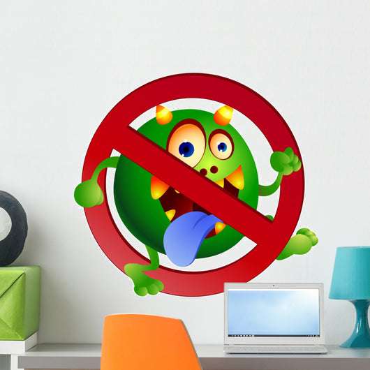 Anti virus Wall Decal