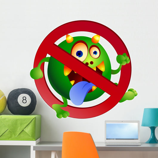 Anti virus Wall Decal
